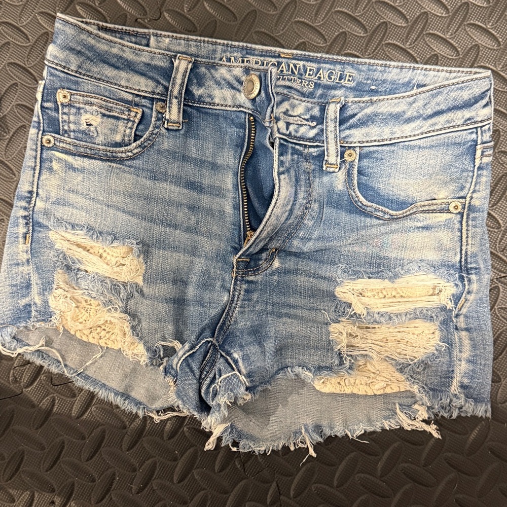 American Eagle Outfitters next level stretch Denim Shorts